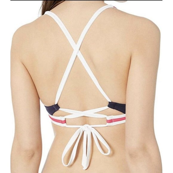 NEW NAUTICA Bikini Swimsuit Bathing Suit LARGE - Picture 4 of 12